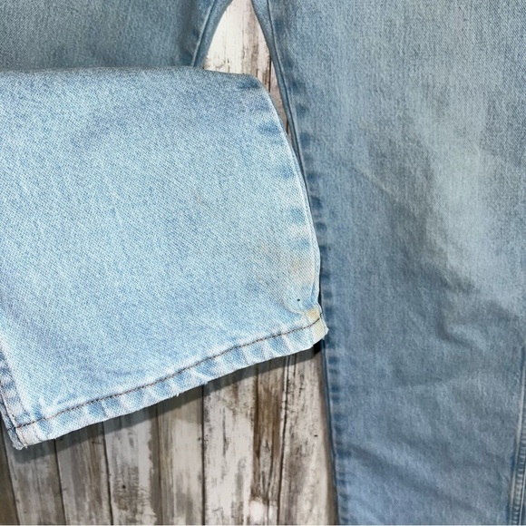 Wrangler Light Wash Non Stretch Bootcut Jeans - Picture 3 of 7